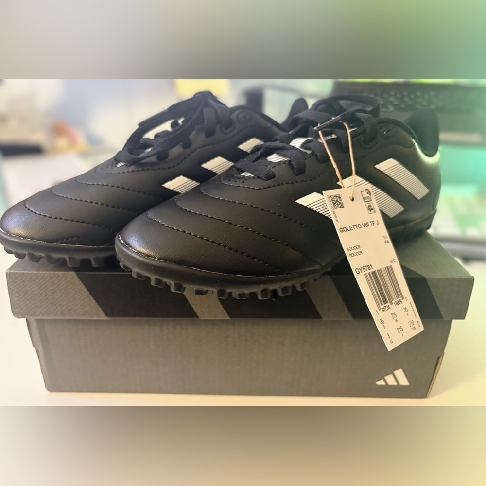NWT Adidas Kids’ Goletto VIII Turf Soccer Cleats